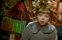 Cindy Lou Who Scared Meme Template