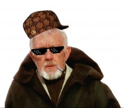 Obi-Wan Kedope Meme Template