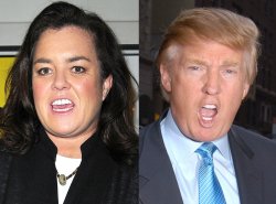 Rosie O'Donnell vs. Donald Trump Meme Template