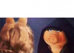 Evil Miss Piggy Meme Template