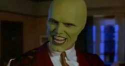 Jim Carrey --- The Mask Meme Template