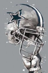 Cowboys Raised helmet Meme Template