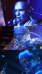 Bad pun Mr Freeze Meme Template