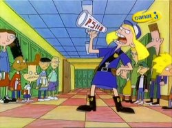 Helga Hall Monitor  Meme Template