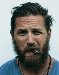 Tom hardy beard Meme Template