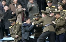 North Korea Protest Meme Template