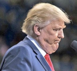 Trump chins Meme Template