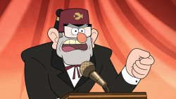 Gravity Falls: Stan's stump speech Meme Template