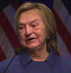 Hillary Soros look alike Meme Template