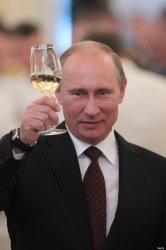 Putin cheers Meme Template
