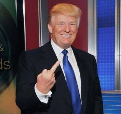 Trump Finger Meme Template