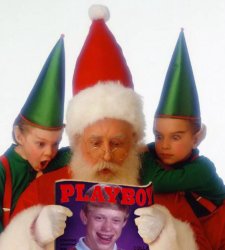 Bad luck Brian Christmas  Meme Template