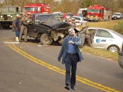 Leo car wreck at&t Meme Template