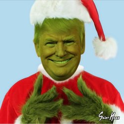 Grinchy Trump Meme Template