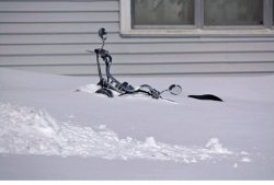 snow covered motorcycle Meme Template
