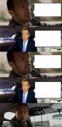 Rock Driving Brian Williams Meme Template