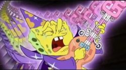 Spongebob Rock Star Meme Template