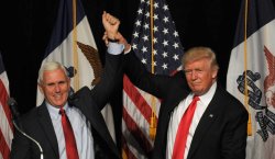trump pence Meme Template