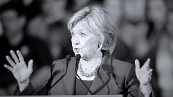 B&W terms Hillary Meme Template