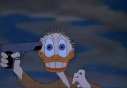Donald Duck wants to die Meme Template