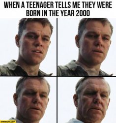 Matt Damon Gets Old Meme Template