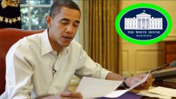 President Obama Reading Letter Meme Template