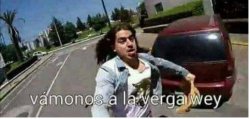 Vamonos a la verga wey Meme Template