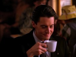 Twin Peaks Coffee Meme Template