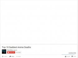 Saddest Anime Deaths Meme Template