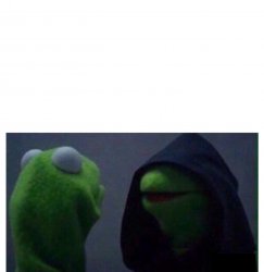 Evil Kermit Meme Template