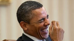 Obama Laughing Meme Template