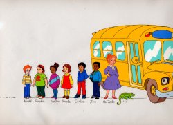 The Magic School Bus Meme Template