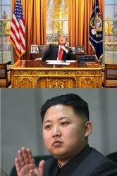 Trump GOP Kim Jong Un Meme Template