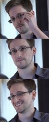 Bad Pun Snowden Meme Template