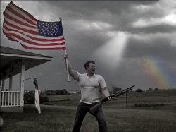 Overly Patriotic American  Meme Template