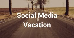 Social Media Vacation Meme Template