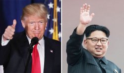 trumpkim Meme Template