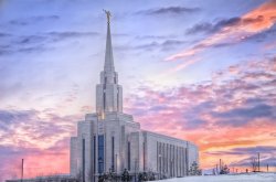 Oquirrh Mountain LDS Temple Meme Template