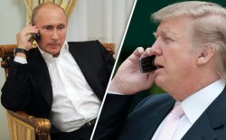 Putin/Trump phone call Meme Template