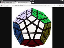 Rubiks Cube Decahedron Meme Template