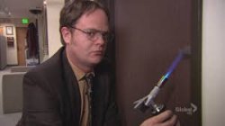 Dwight Fire the office  Meme Template