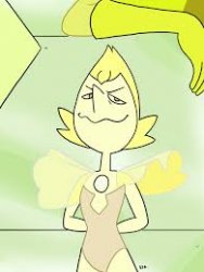 Yellow Pearl in Steven universe Meme Template