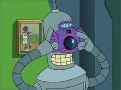 Bender Futurama Camera neat Meme Template
