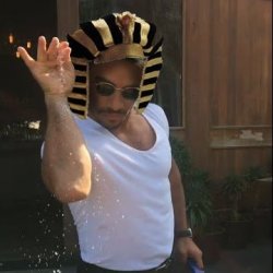 Egyptian Salt Bae Meme Template