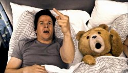 Thunder Buddies Mark Wahlberg and Ted Meme Template