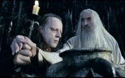 Saruman n Grima go all NRA Meme Template