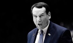 Coach K Meme Template