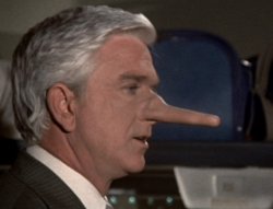 Lying Leslie Nielsen Meme Template