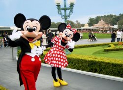 Mickey and Minnie Meme Template