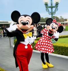 Mickey and Minnie Mouse Meme Template